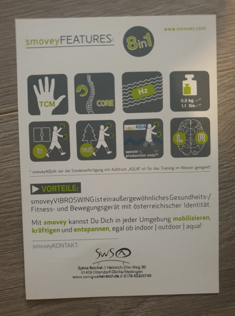 smowey VIBROSWING Broschüre 1